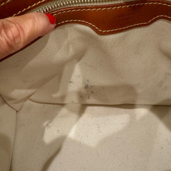 Authentic Louis Vuitton Monogram Tisse Sac Rayure GM Tote Bag - Picture 14 of 16